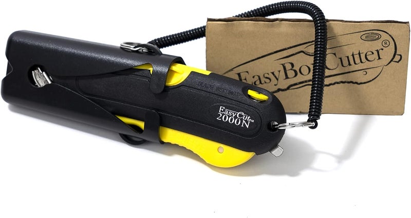 Easy Cut 2000N Modern Box Cutter with Extra Tape Cutter and Dual Side Edge - Image 1